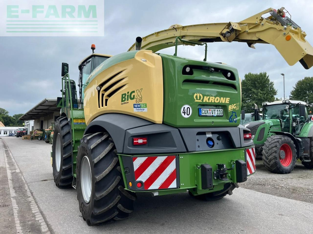 Krone Big X 630 - Ensileuse: photos 5 Krone Big X 630 - Ensileuse: photos 5