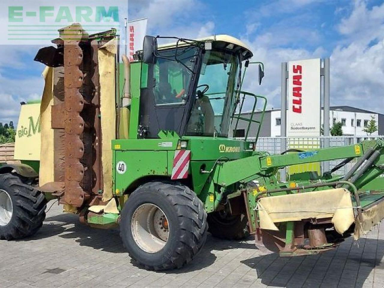 Krone big m - Faucheuse: photos 1 Krone big m - Faucheuse: photos 1