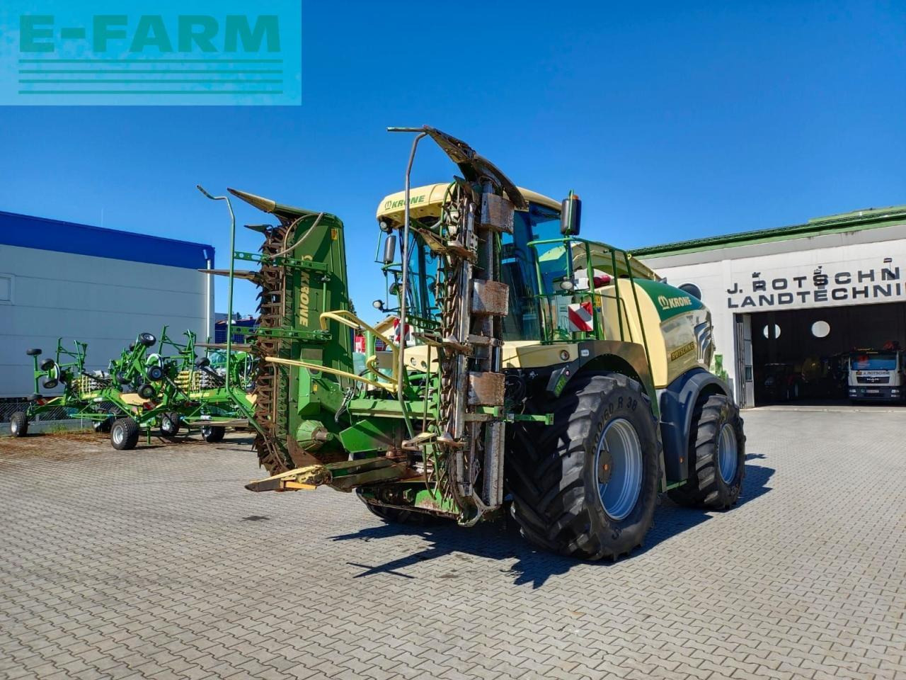 Krone big x 580 + easy flow 300s + easy collect 600-2 - Ensileuse: photos 4 Krone big x 580 + easy flow 300s + easy collect 600-2 - Ensileuse: photos 4
