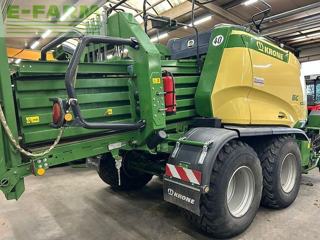 Krone bigpack 1290 hdp vc - Presse à balles cubiques: photos 4 Krone bigpack 1290 hdp vc - Presse à balles cubiques: photos 4