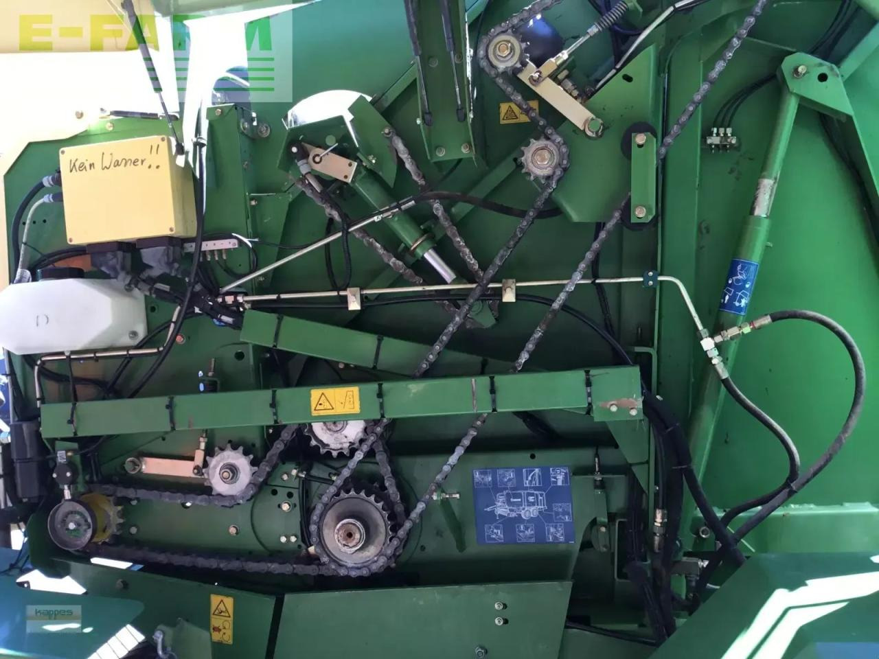 Presse à balles cubiques Krone combi pack 1500 mc: photos 6
