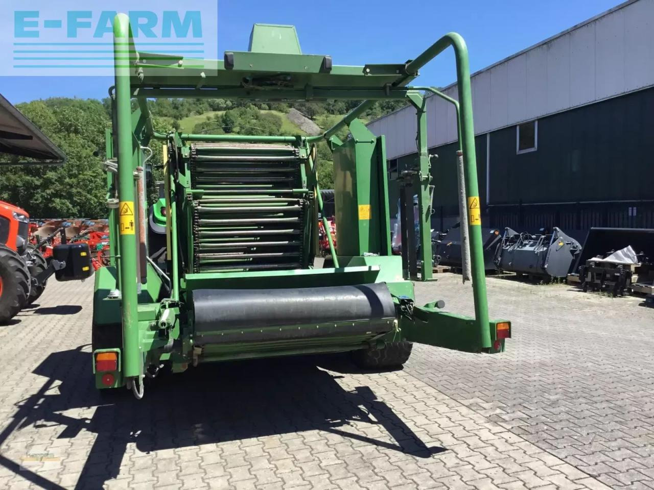 Presse à balles cubiques Krone combi pack 1500 mc: photos 7