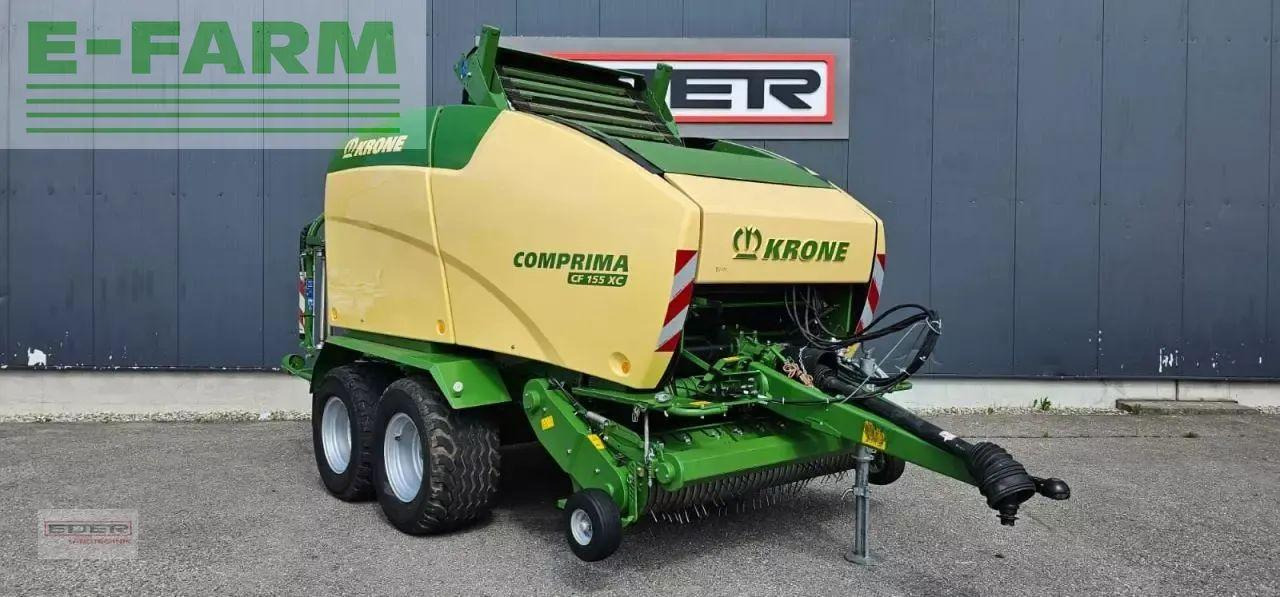 Krone comprima cf 155 xc + cci 1200 - Presse à balles cubiques: photos 2 Krone comprima cf 155 xc + cci 1200 - Presse à balles cubiques: photos 2