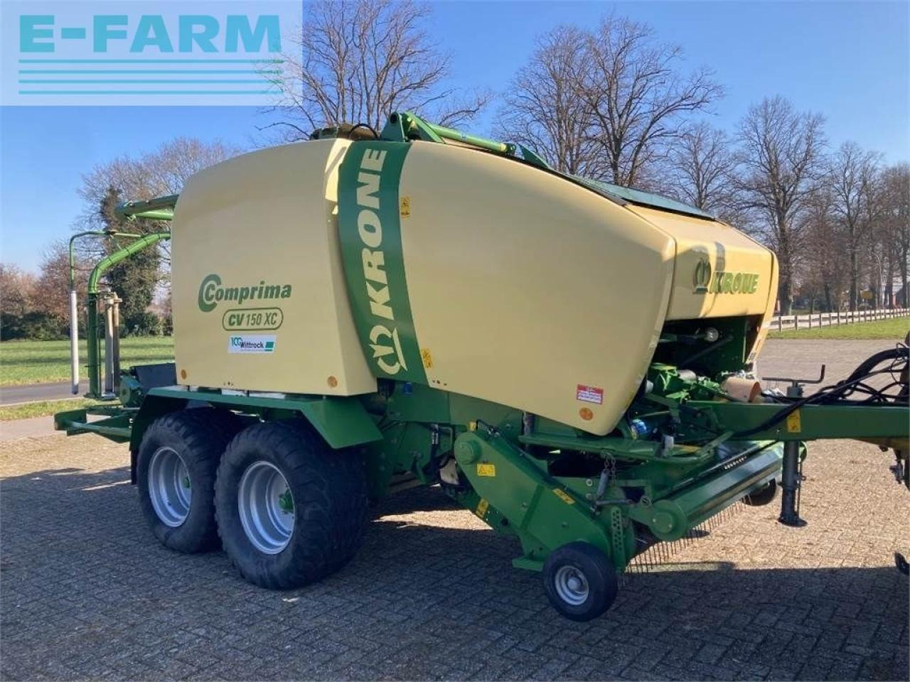 Krone comprima cv 150 xc - Presse à balles cubiques: photos 1 Krone comprima cv 150 xc - Presse à balles cubiques: photos 1