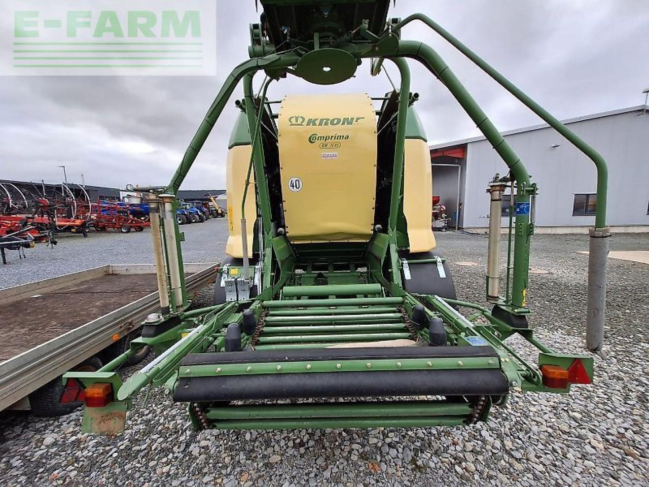 Krone comprima cv 210 xc - Presse à balles cubiques: photos 4 Krone comprima cv 210 xc - Presse à balles cubiques: photos 4