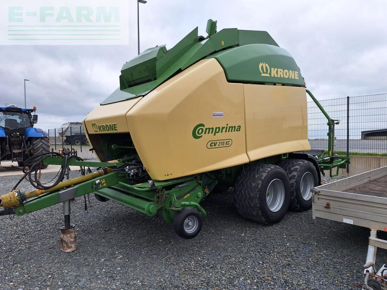 Krone comprima cv 210 xc - Presse à balles cubiques: photos 3 Krone comprima cv 210 xc - Presse à balles cubiques: photos 3