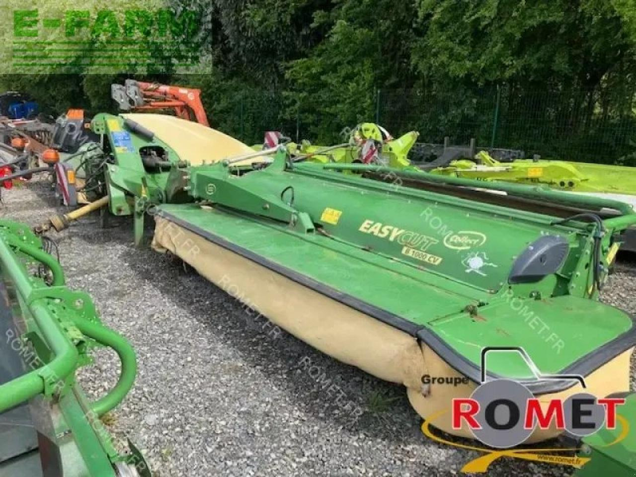 Krone ecb1000 cv coll - Faucheuse: photos 1 Krone ecb1000 cv coll - Faucheuse: photos 1