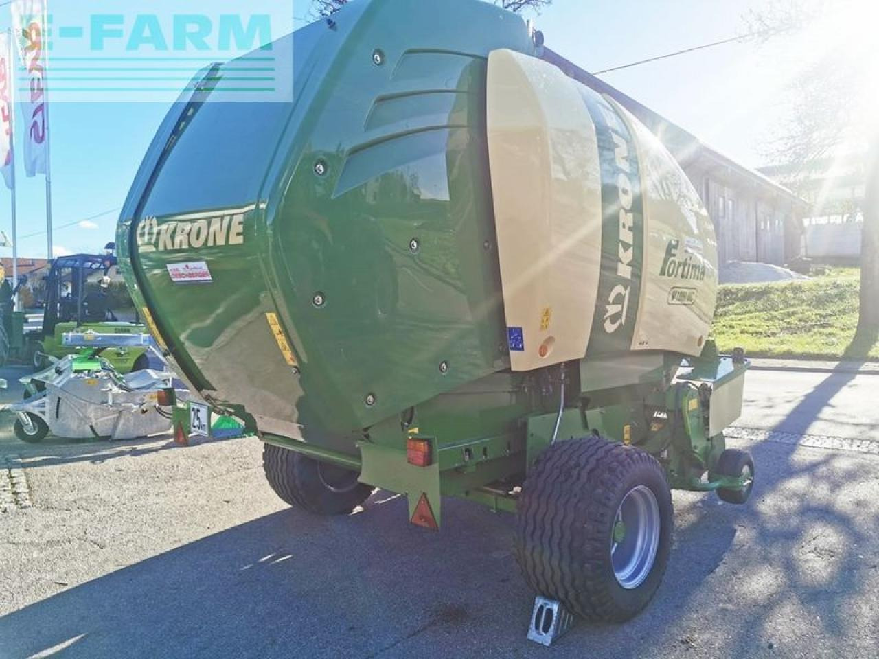 Krone fortima v 1800 mc rundballenpresse - Presse à balles cubiques: photos 4 Krone fortima v 1800 mc rundballenpresse - Presse à balles cubiques: photos 4