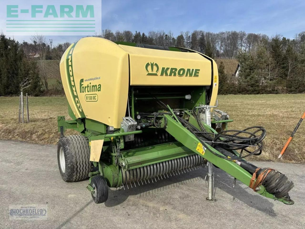 Krone fortima v1500mc - Presse à balles cubiques: photos 4 Krone fortima v1500mc - Presse à balles cubiques: photos 4