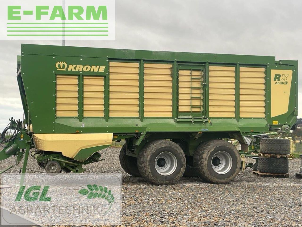 Krone rx 400 gl tt301-20 - Autochargeuse: photos 2 Krone rx 400 gl tt301-20 - Autochargeuse: photos 2