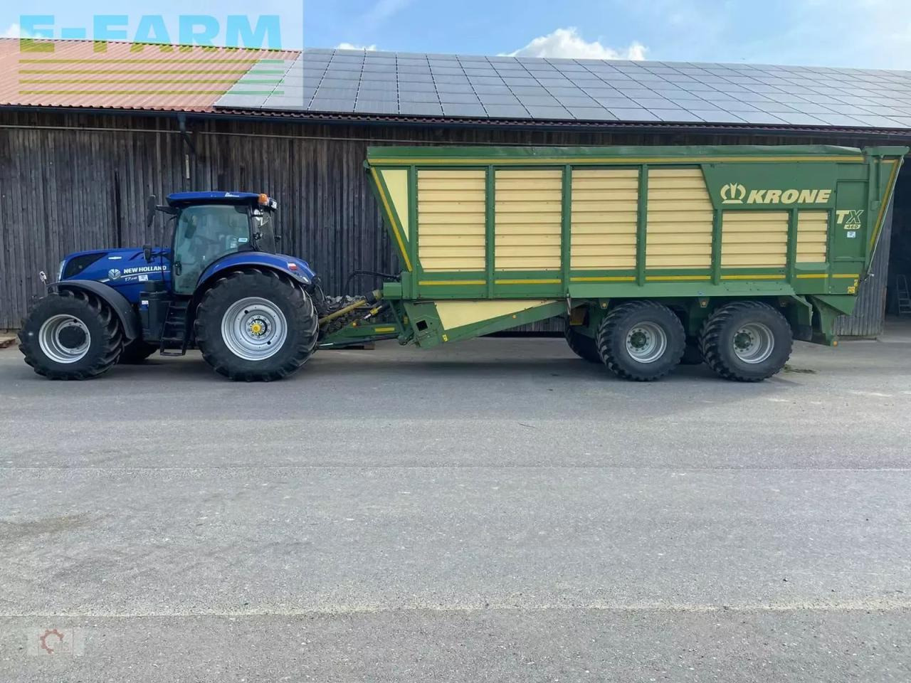 Krone tx 460 häcksel transportwagen zwangslenkung kratzboden - Benne agricole: photos 1 Krone tx 460 häcksel transportwagen zwangslenkung kratzboden - Benne agricole: photos 1