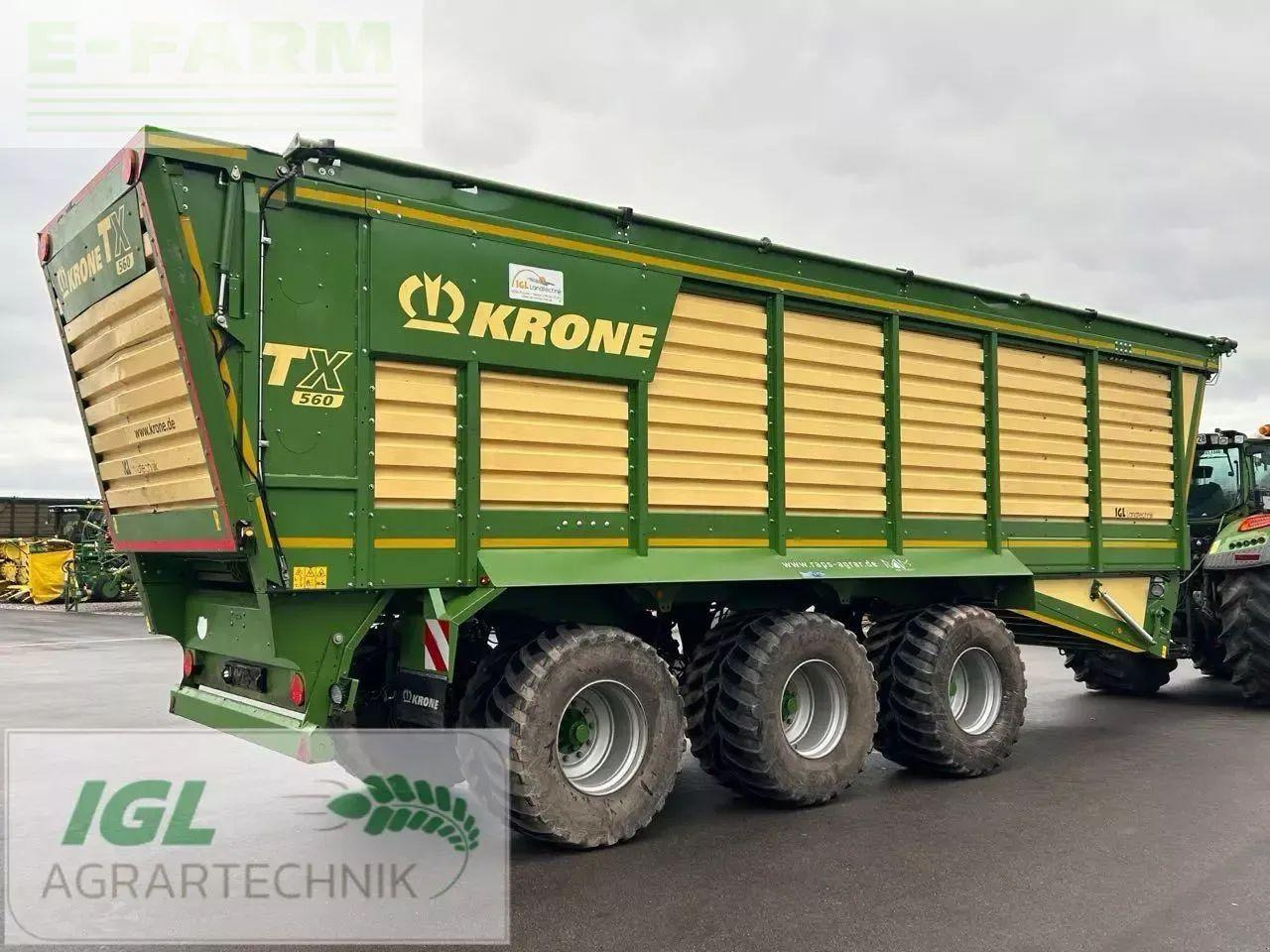 Krone tx 560 - Benne agricole: photos 5 Krone tx 560 - Benne agricole: photos 5