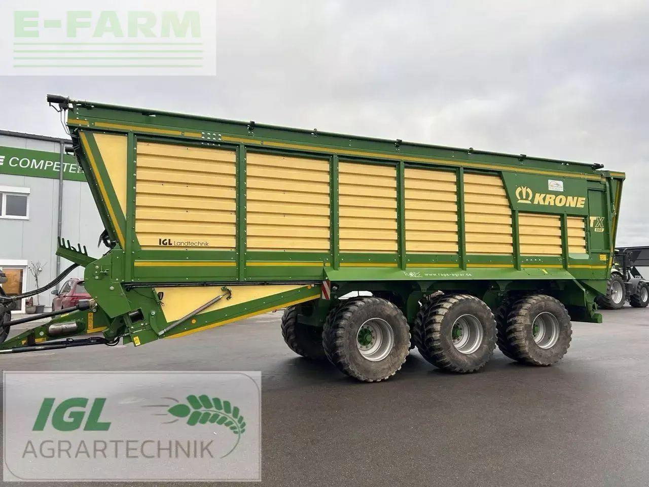 Krone tx 560 - Benne agricole: photos 1 Krone tx 560 - Benne agricole: photos 1