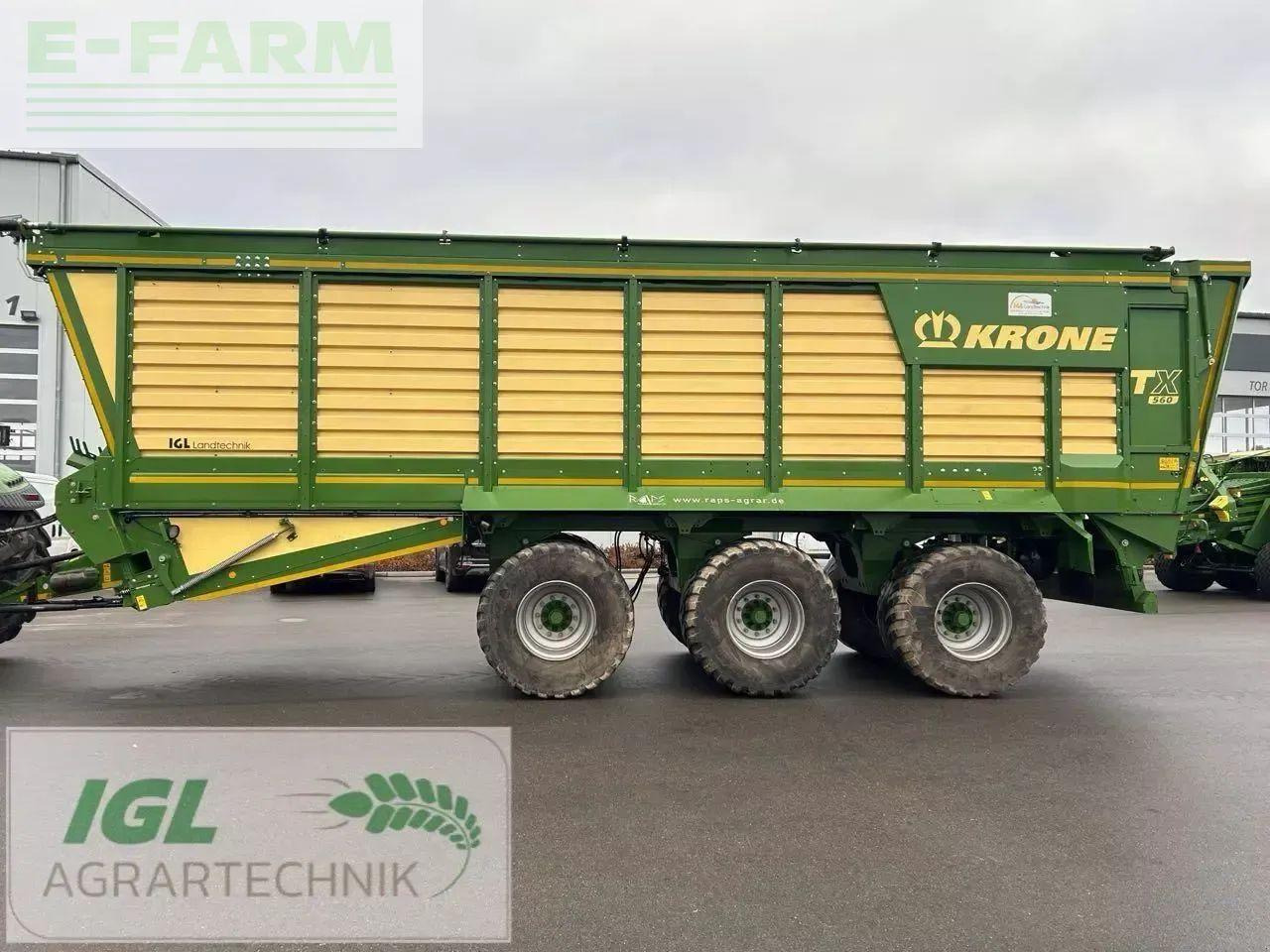 Krone tx 560 - Benne agricole: photos 2 Krone tx 560 - Benne agricole: photos 2