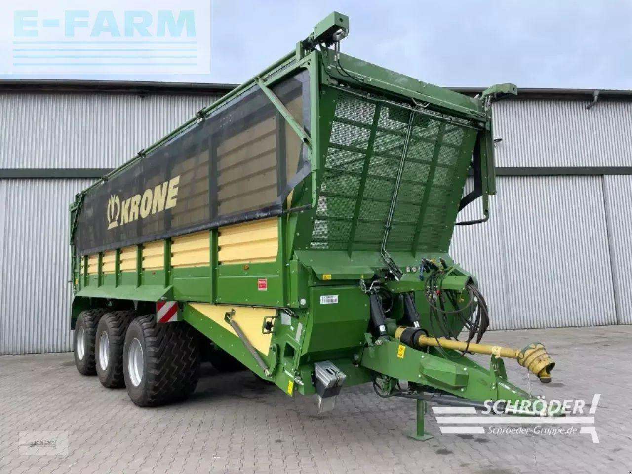 Krone tx 560 | waage + laderaumabdeckung - Benne agricole: photos 1 Krone tx 560 | waage + laderaumabdeckung - Benne agricole: photos 1
