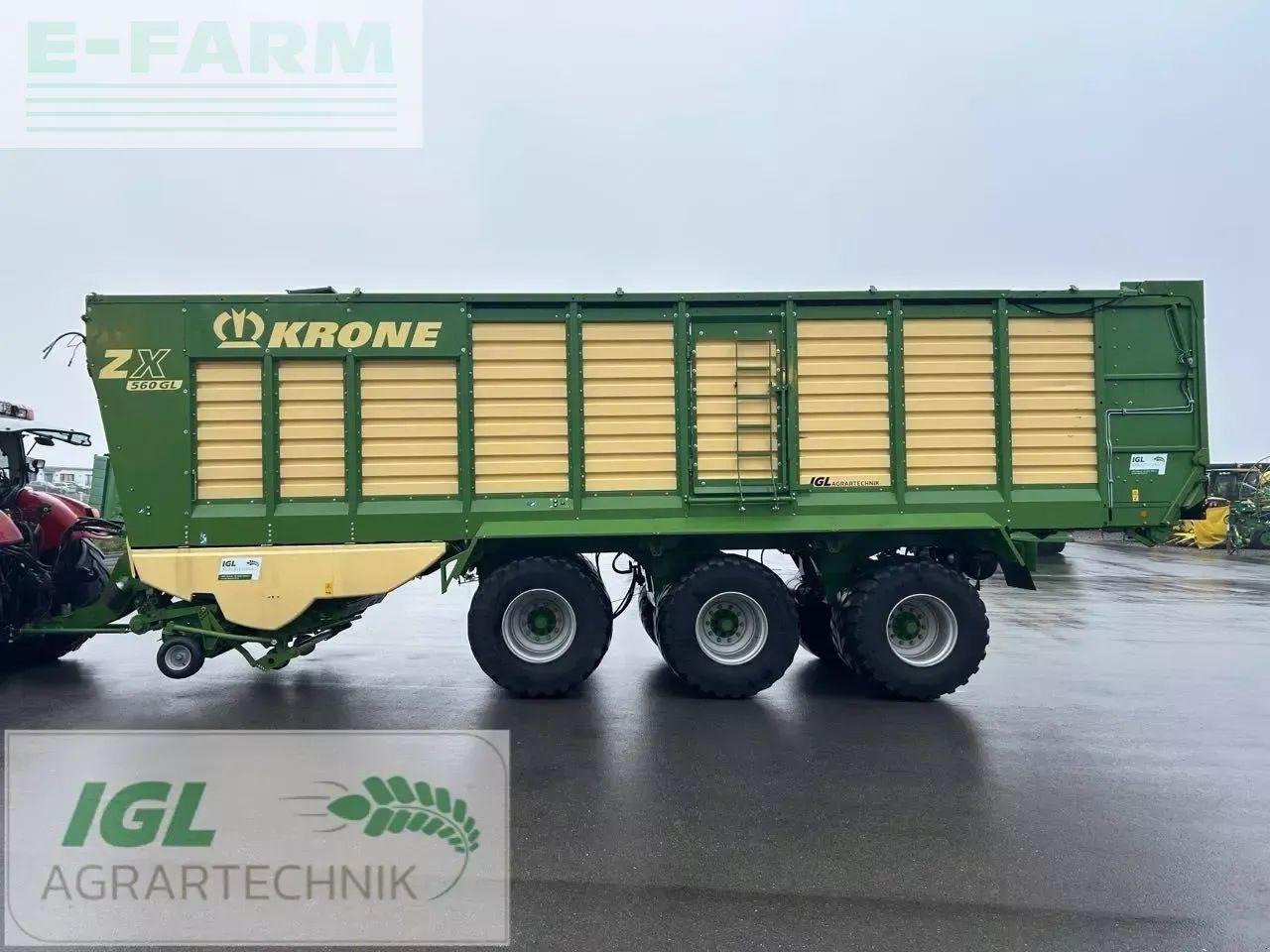 Krone zx 560 gl - Autochargeuse: photos 3 Krone zx 560 gl - Autochargeuse: photos 3