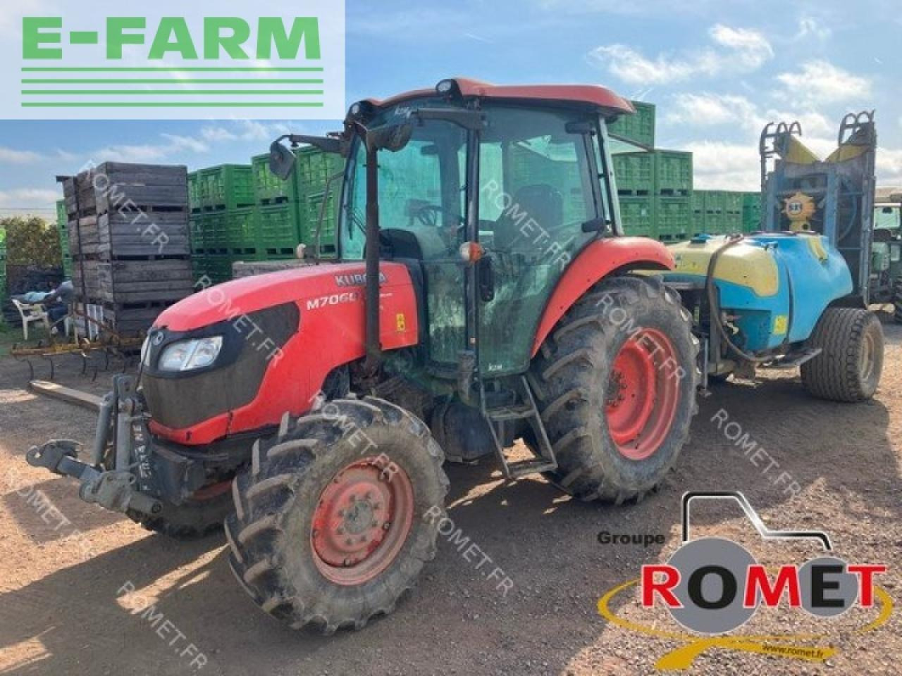 Kubota m7060 - Tracteur agricole: photos 1 Kubota m7060 - Tracteur agricole: photos 1