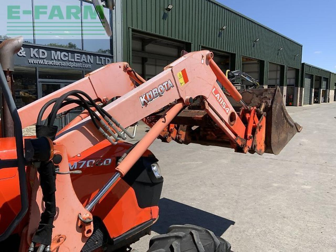 Tracteur agricole Kubota m7060 tractor (st23817): photos 12