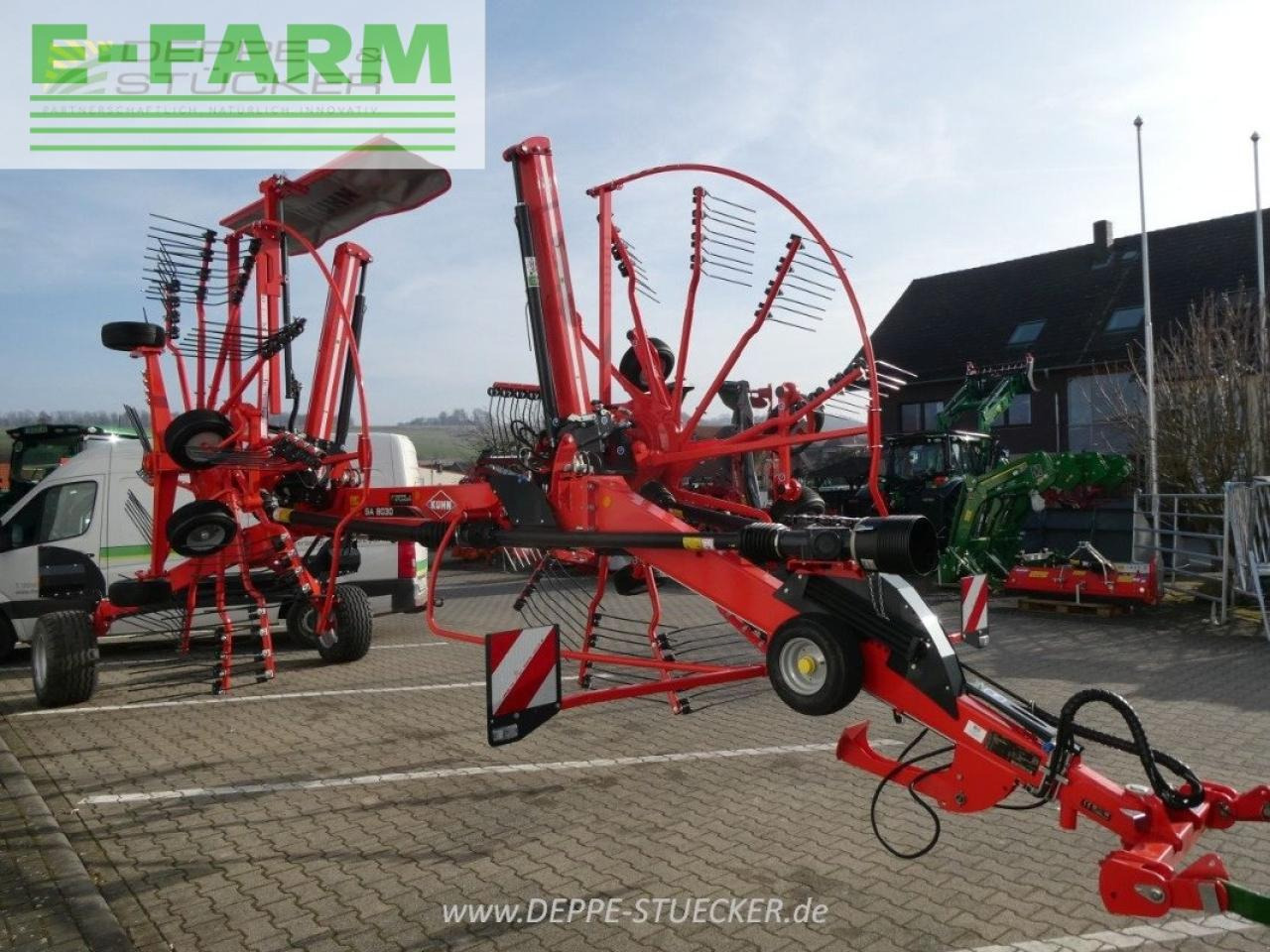 Kuhn ga 8030 - Faneuse: photos 4 Kuhn ga 8030 - Faneuse: photos 4