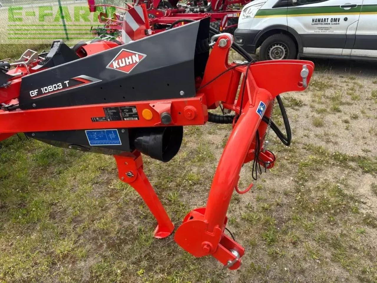 Kuhn gf 10812 t - Faneuse: photos 5 Kuhn gf 10812 t - Faneuse: photos 5