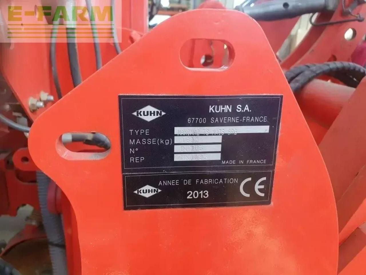 Kuhn maxima 2 - Semoir monograine: photos 1 Kuhn maxima 2 - Semoir monograine: photos 1