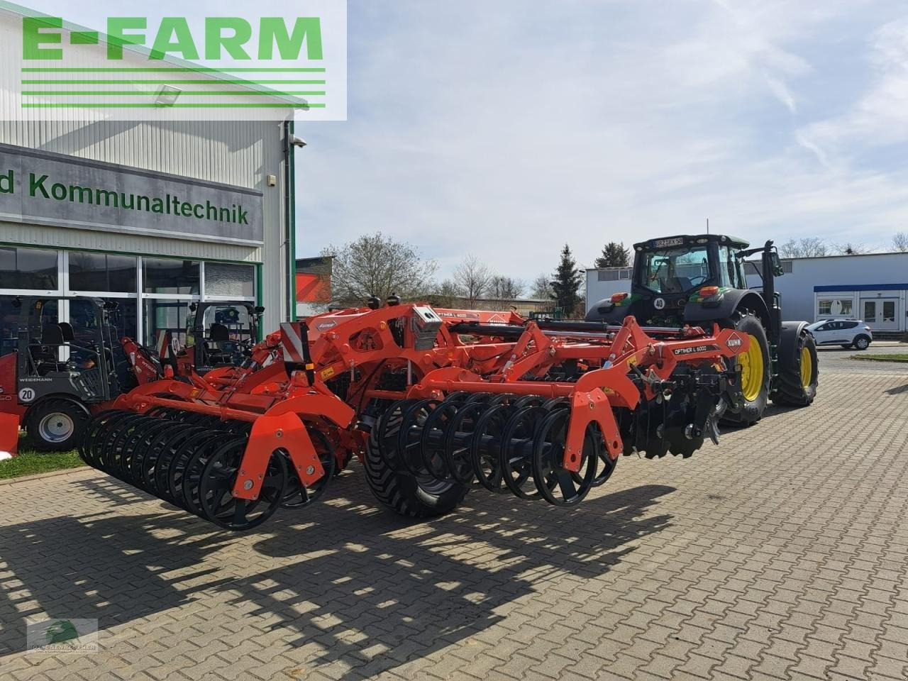 Cover crop Kuhn optimer l 6000: photos 8