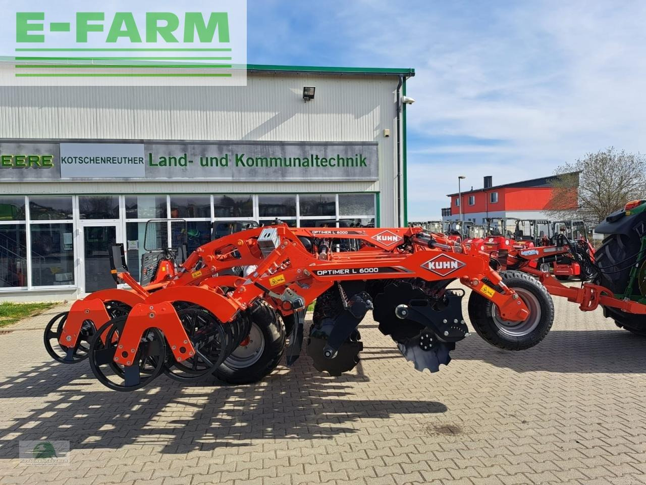 Cover crop Kuhn optimer l 6000: photos 9