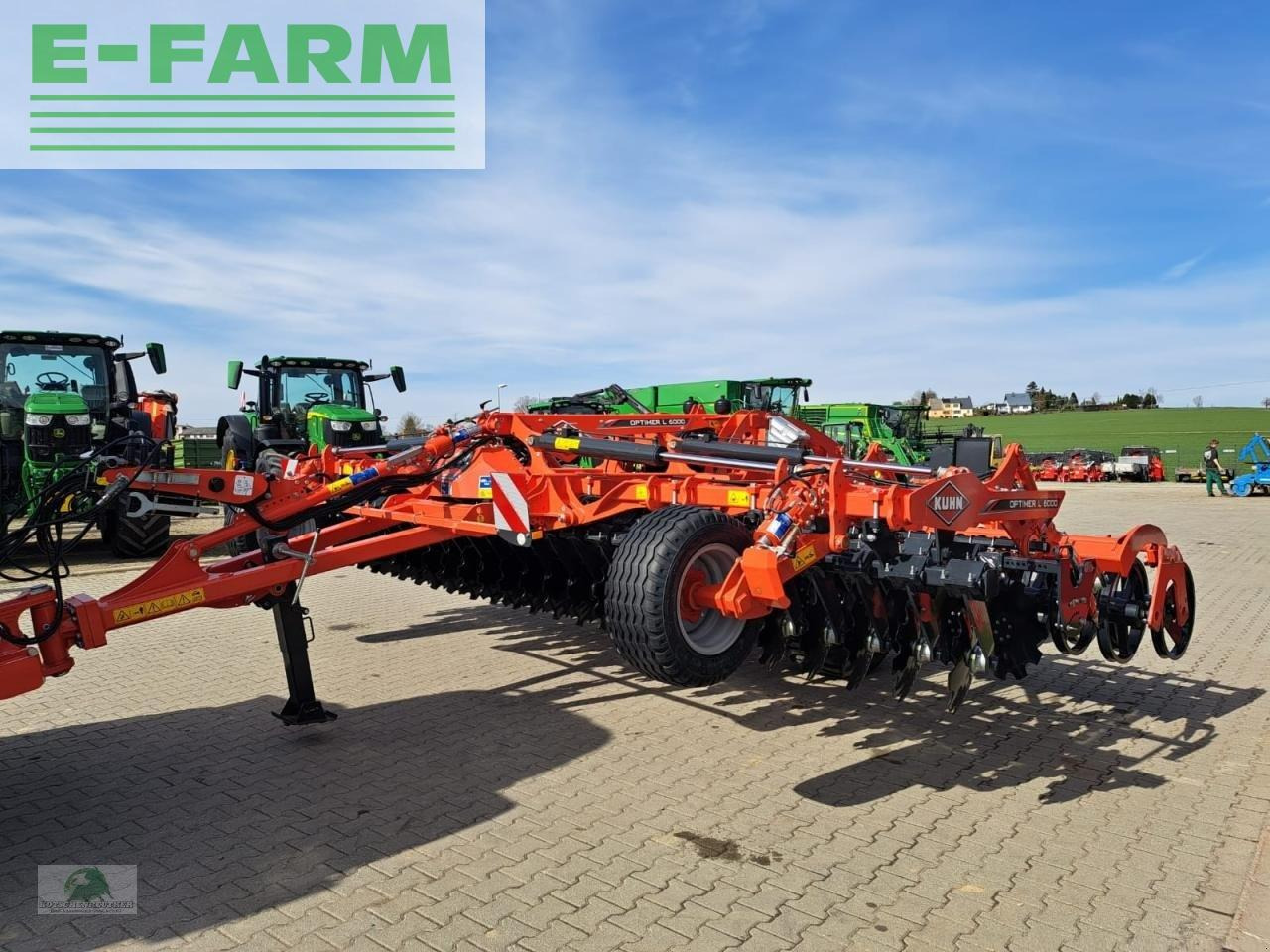Cover crop Kuhn optimer l 6000: photos 6