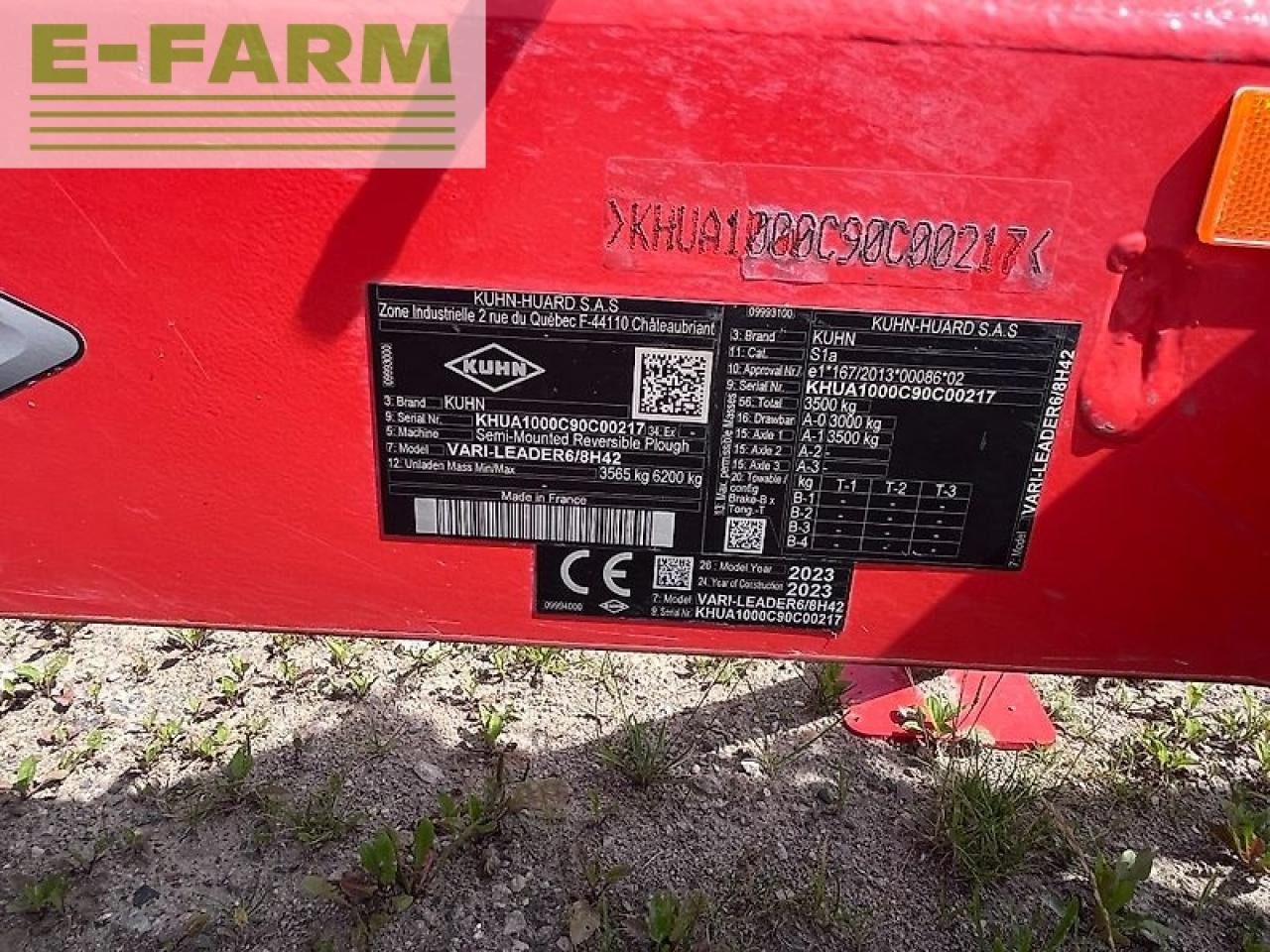 Kuhn vari-leader 7eh - Charrue: photos 2 Kuhn vari-leader 7eh - Charrue: photos 2