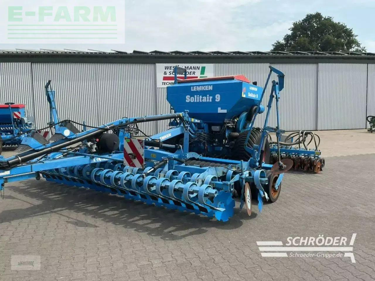 Lemken heliodor 8/500 ka + solitair 9 - Combiné de semis: photos 1 Lemken heliodor 8/500 ka + solitair 9 - Combiné de semis: photos 1