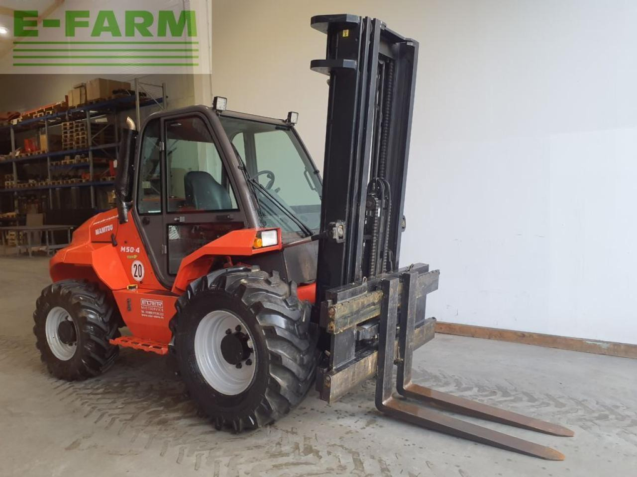 Manitou m 50-4 - Chariot élévateur: photos 4 Manitou m 50-4 - Chariot élévateur: photos 4