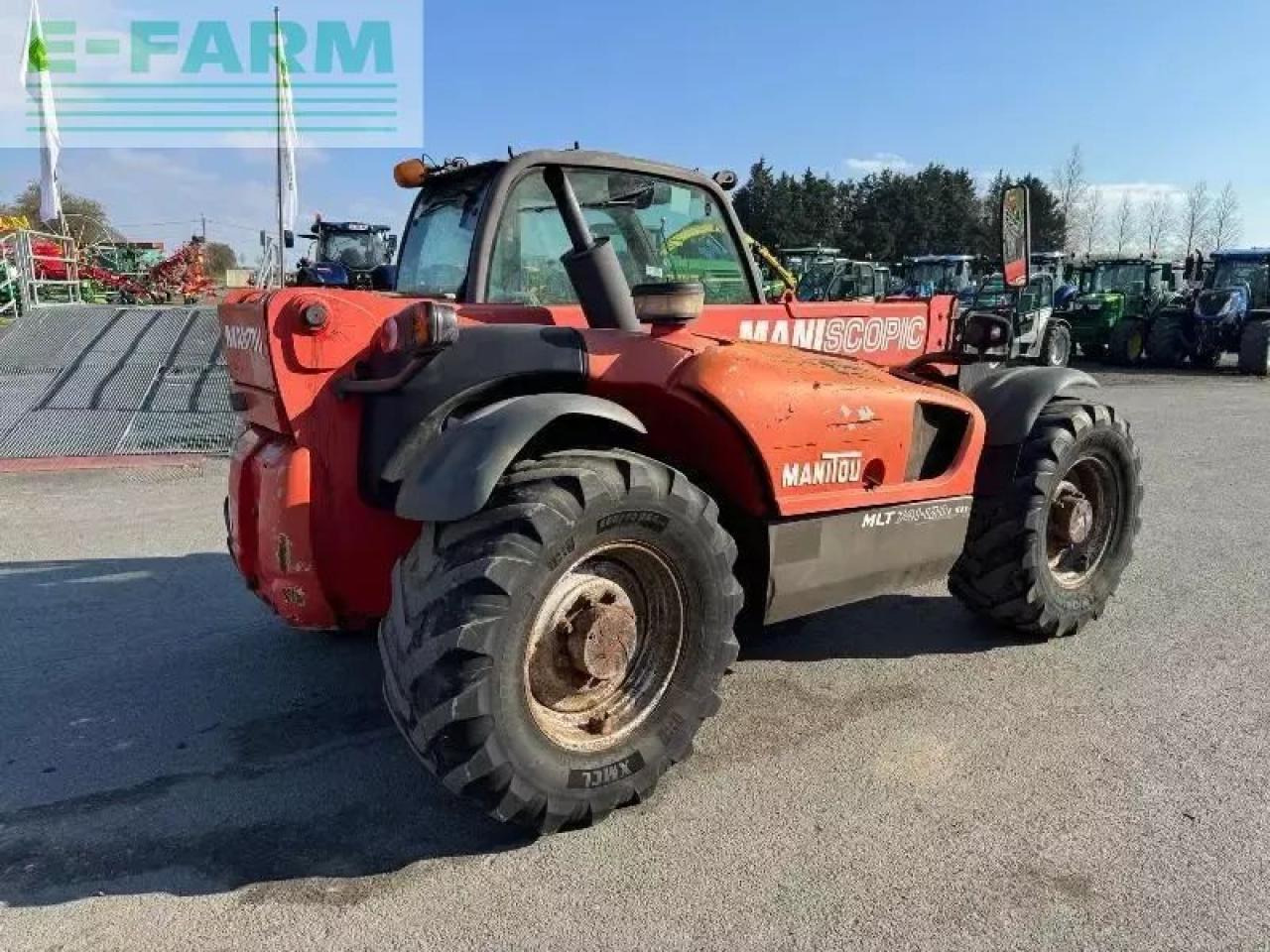 Manitou mlt 741 120 - Chariot télescopique: photos 4 Manitou mlt 741 120 - Chariot télescopique: photos 4