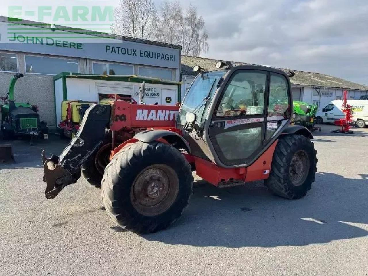 Manitou mlt 741 120 - Chariot télescopique: photos 1 Manitou mlt 741 120 - Chariot télescopique: photos 1