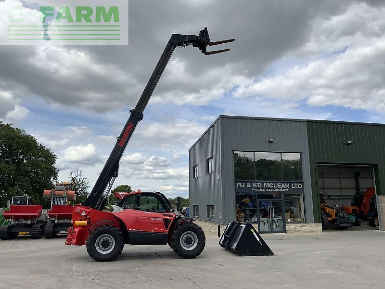 Manitou mlt961-145 v+l elite telehandler (st21724) - Chariot télescopique: photos 1 Manitou mlt961-145 v+l elite telehandler (st21724) - Chariot télescopique: photos 1