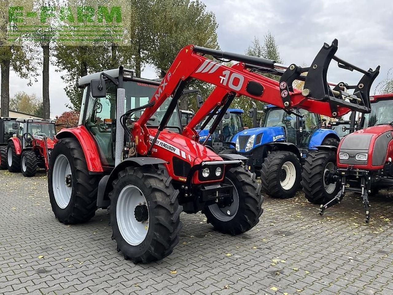Massey Ferguson 6455 dyna-6 + mailleux mx t10 - Tracteur agricole: photos 3 Massey Ferguson 6455 dyna-6 + mailleux mx t10 - Tracteur agricole: photos 3