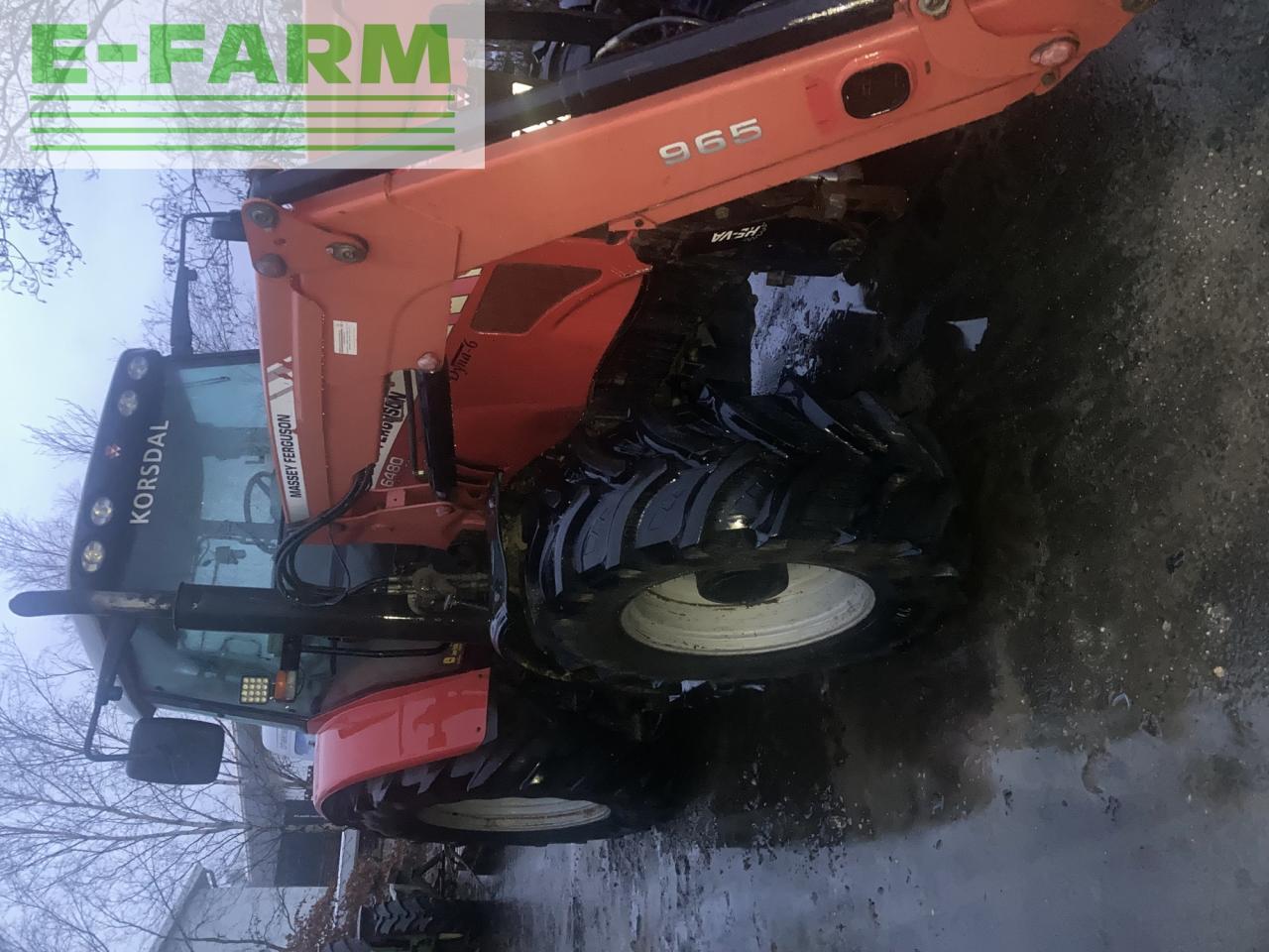Massey Ferguson 6480 Dyna 6 - Tracteur agricole: photos 4 Massey Ferguson 6480 Dyna 6 - Tracteur agricole: photos 4