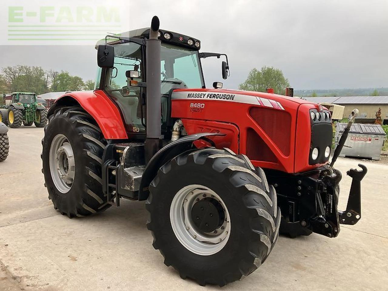 Tracteur agricole Massey Ferguson 8480 dyna vt: photos 7