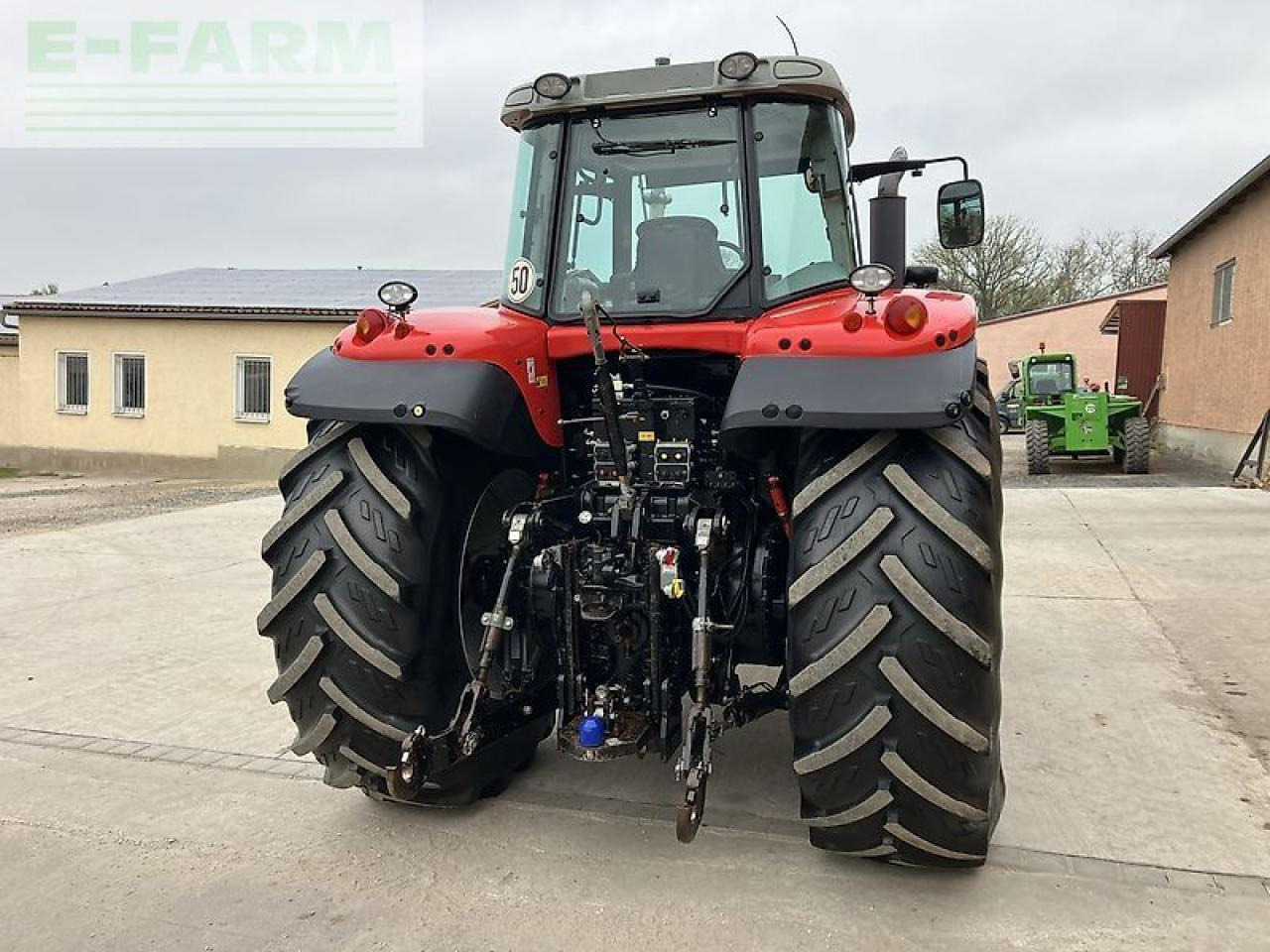 Tracteur agricole Massey Ferguson 8480 dyna vt: photos 9