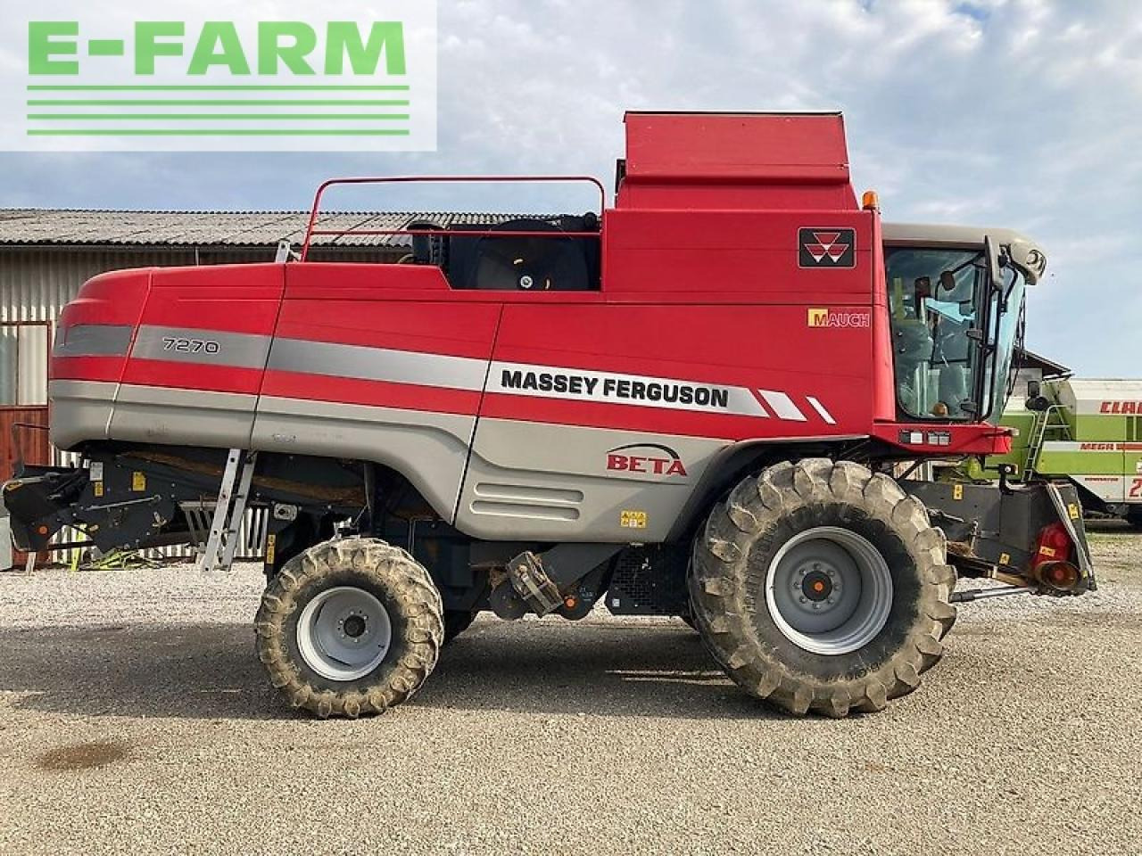 Massey Ferguson beta 7270 - Moissonneuse-batteuse: photos 3 Massey Ferguson beta 7270 - Moissonneuse-batteuse: photos 3