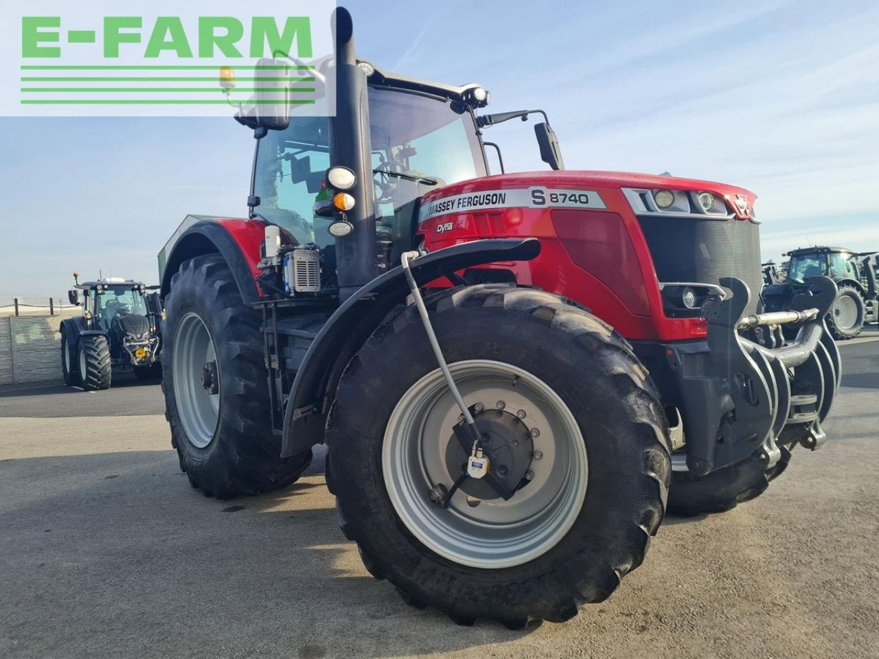 Massey Ferguson mf 8740 s efficient - Tracteur agricole: photos 5 Massey Ferguson mf 8740 s efficient - Tracteur agricole: photos 5