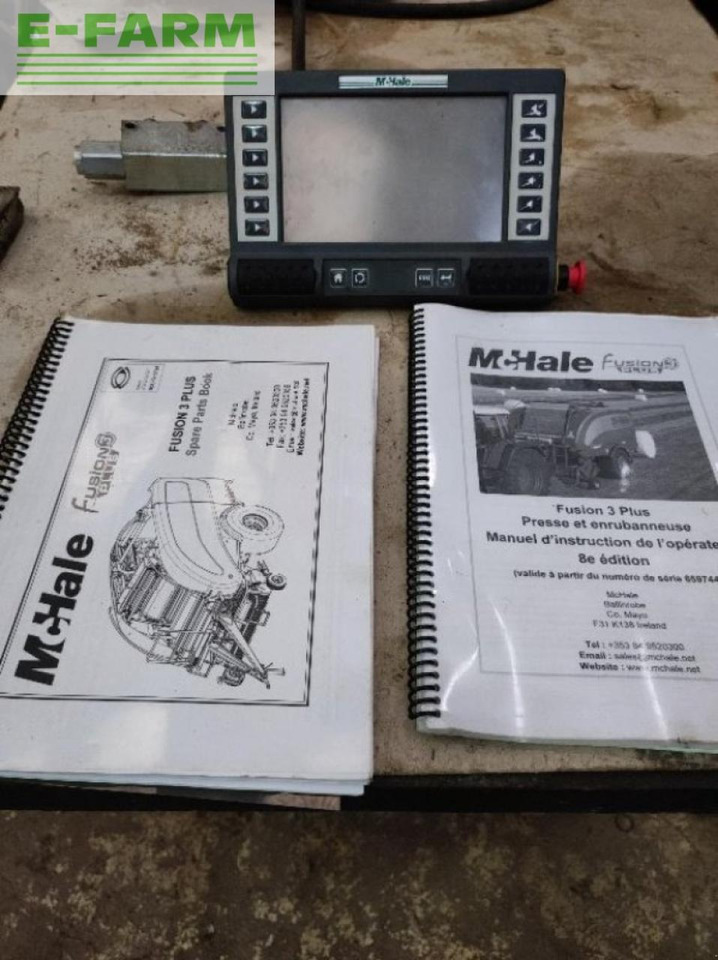 Mc Hale fusion 3 plus - Presse à balles cubiques: photos 5 Mc Hale fusion 3 plus - Presse à balles cubiques: photos 5