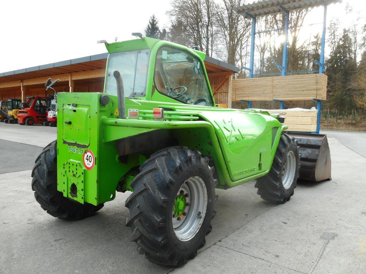 Merlo p40.7 turbofarmer ( neue bereifung ) - Chariot télescopique: photos 4 Merlo p40.7 turbofarmer ( neue bereifung ) - Chariot télescopique: photos 4
