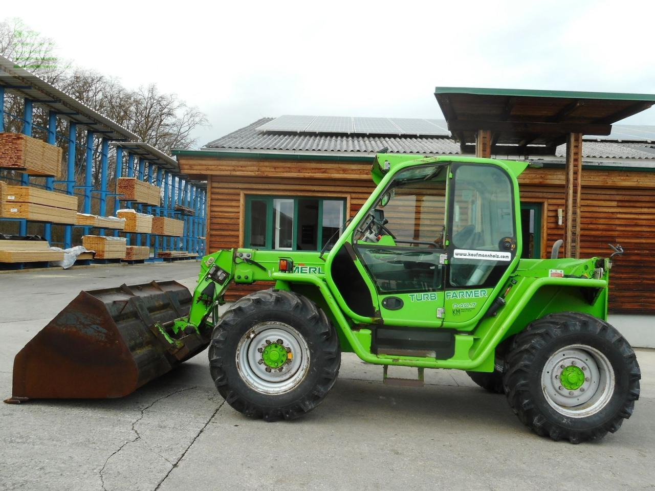 Merlo p40.7 turbofarmer ( neue bereifung ) - Chariot télescopique: photos 1 Merlo p40.7 turbofarmer ( neue bereifung ) - Chariot télescopique: photos 1