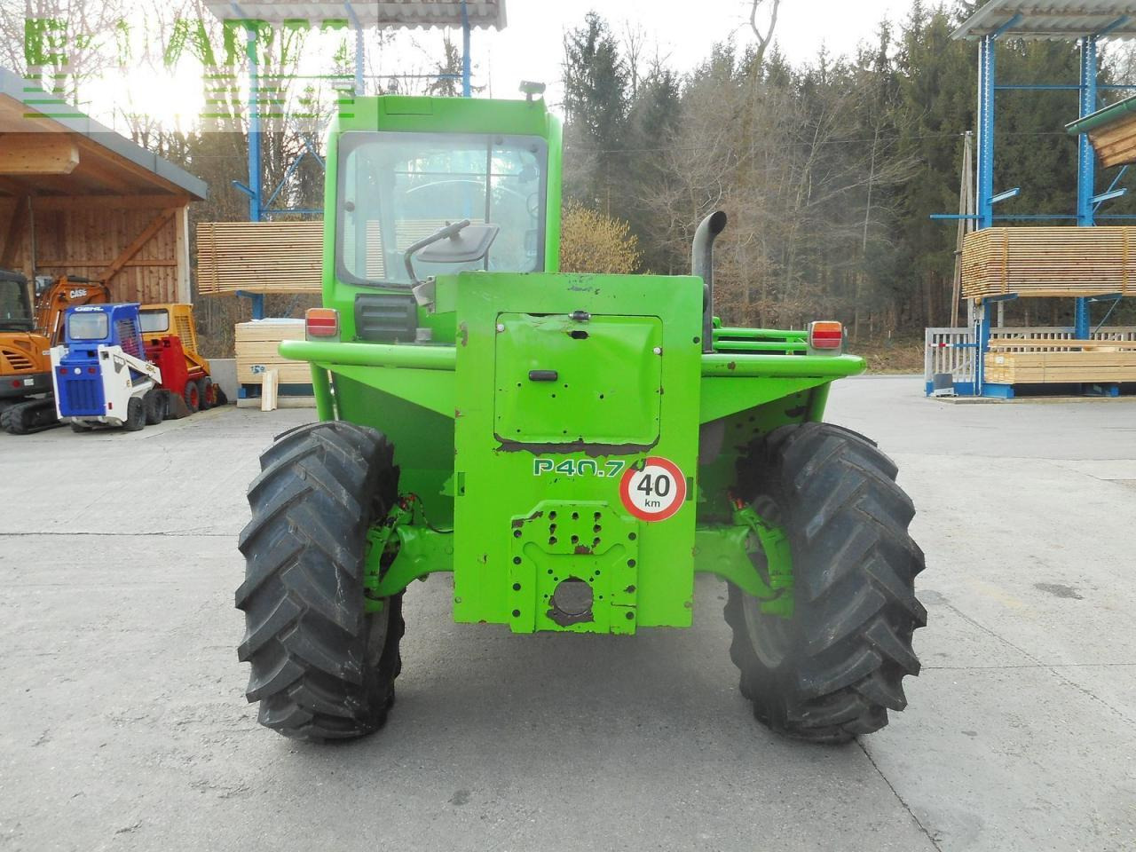 Merlo p40.7 turbofarmer ( neue bereifung ) - Chariot télescopique: photos 3 Merlo p40.7 turbofarmer ( neue bereifung ) - Chariot télescopique: photos 3