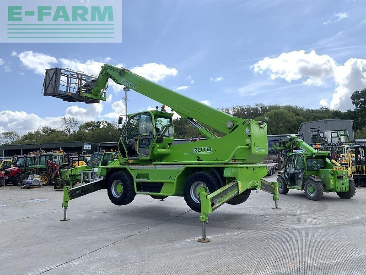 Chariot télescopique Merlo roto 40.30 telehandler (st24275): photos 16
