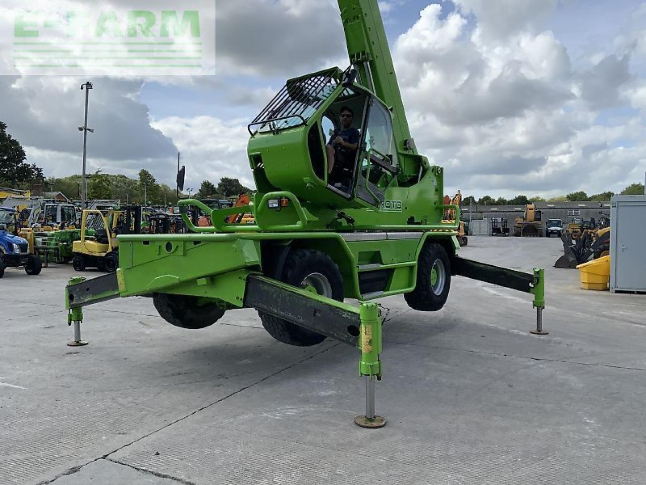 Chariot télescopique Merlo roto 40.30 telehandler (st24275): photos 23