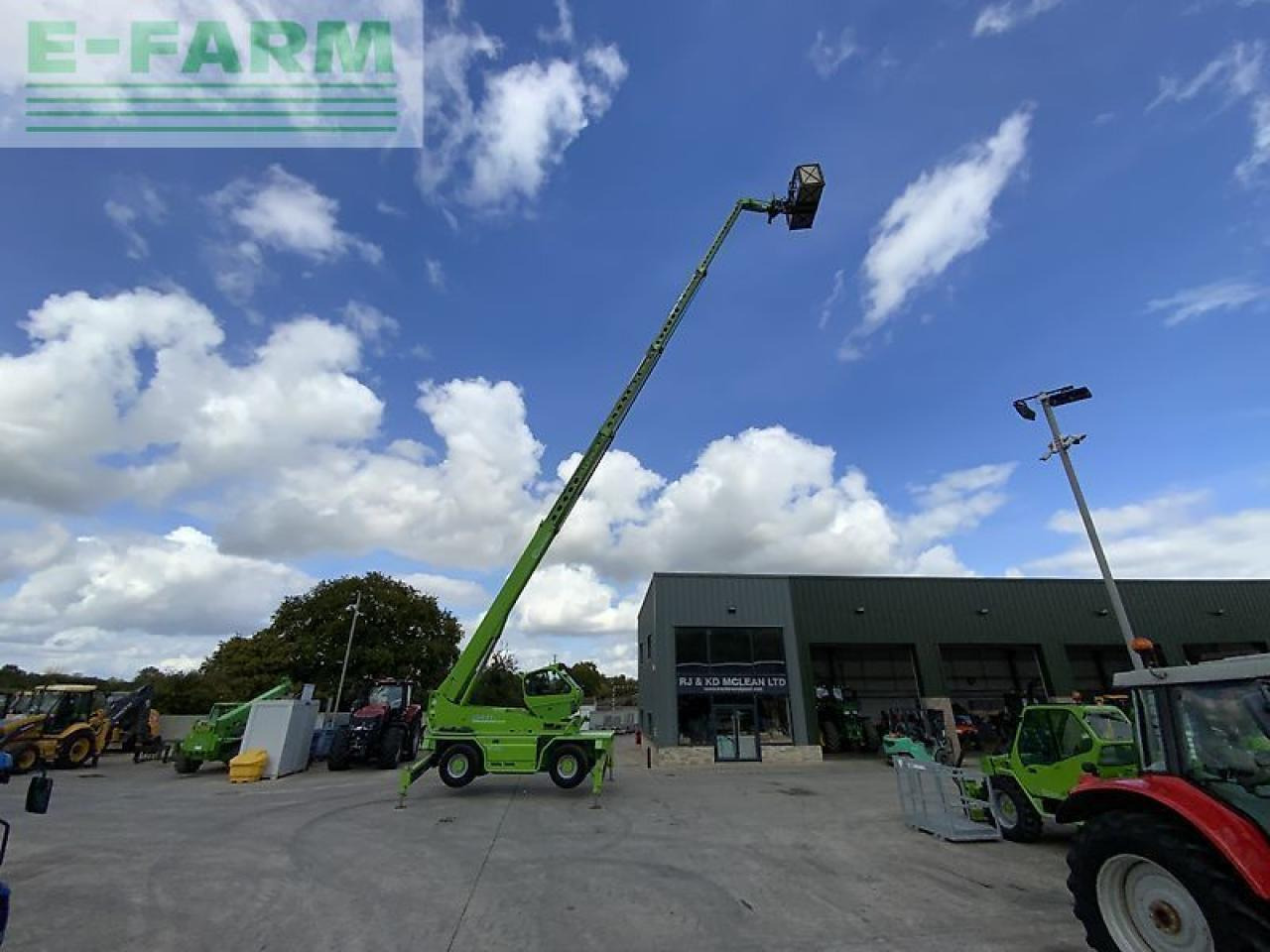 Chariot télescopique Merlo roto 40.30 telehandler (st24275): photos 19