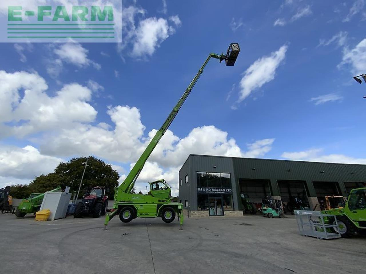 Chariot télescopique Merlo roto 40.30 telehandler (st24275): photos 20