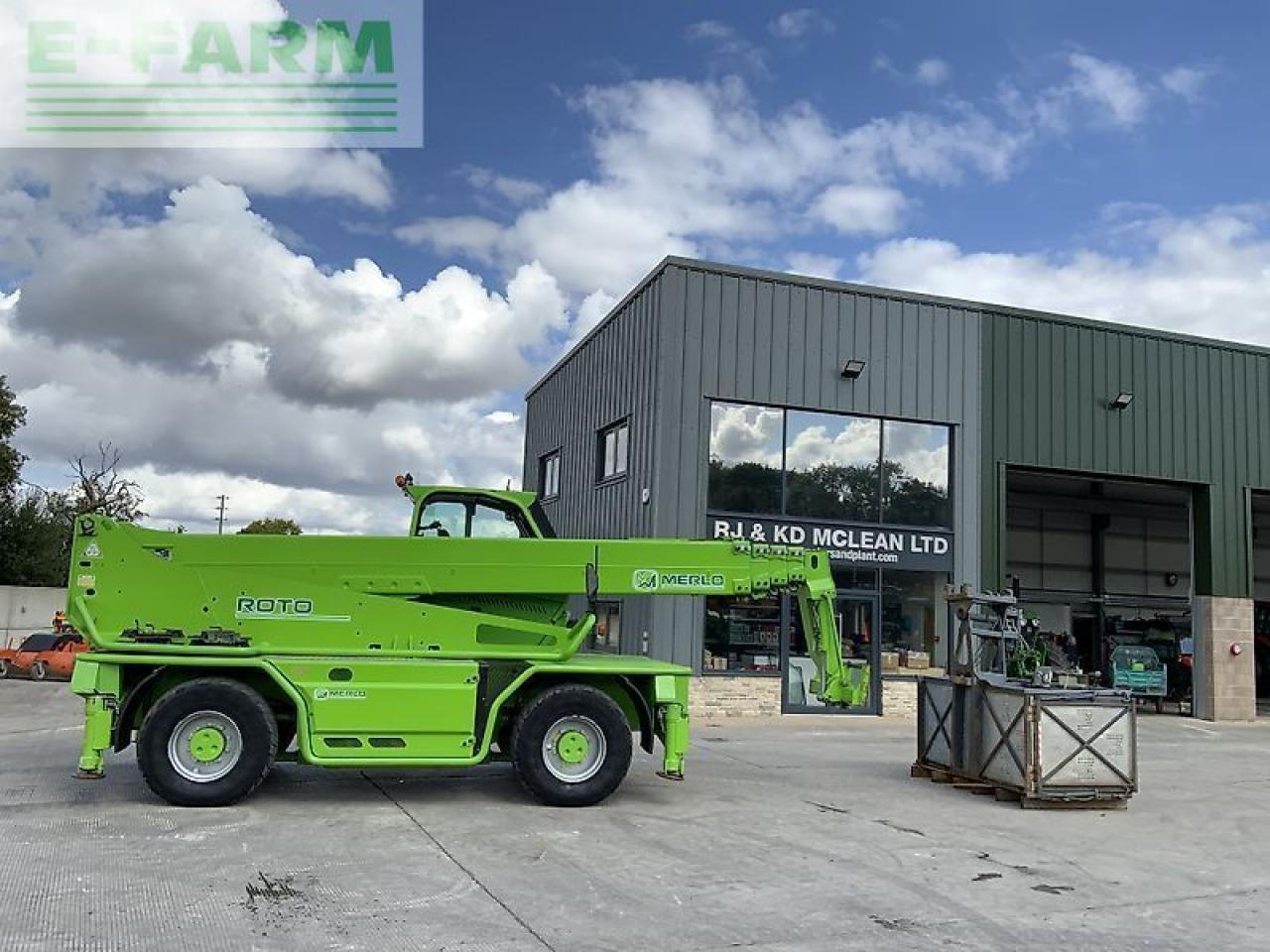 Chariot télescopique Merlo roto 40.30 telehandler (st24275): photos 12