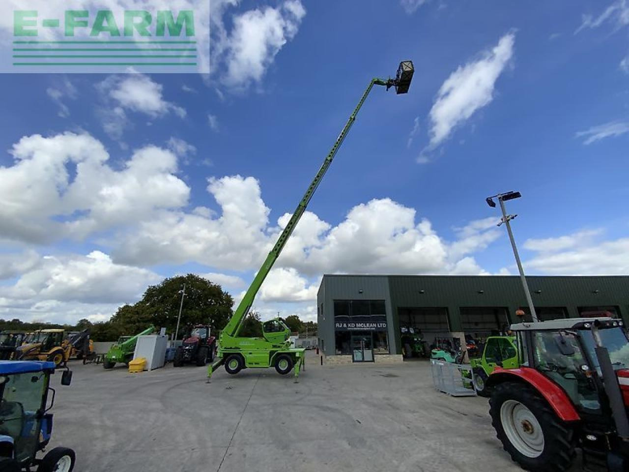 Chariot télescopique Merlo roto 40.30 telehandler (st24275): photos 18